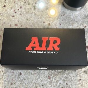 Air Jordan Black and Red Glasses Case